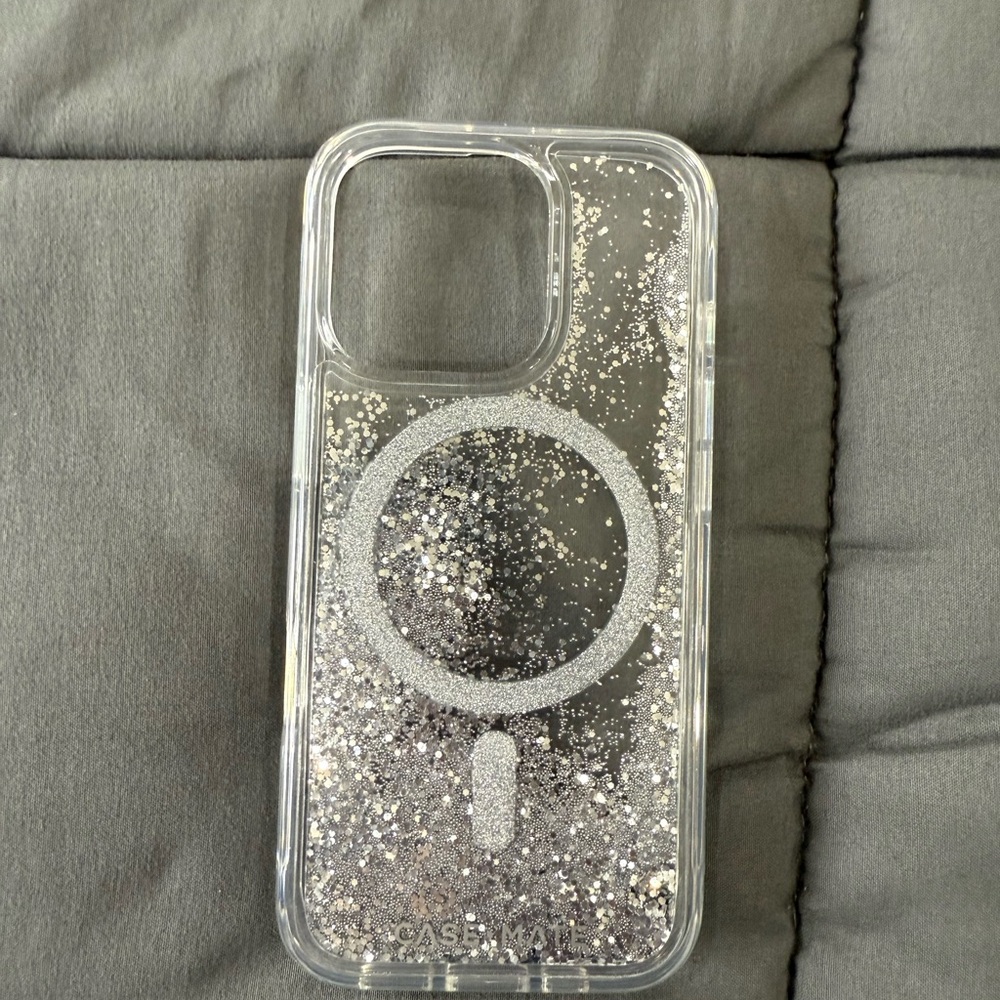 iPhone 16 pro case mate glitter phone case